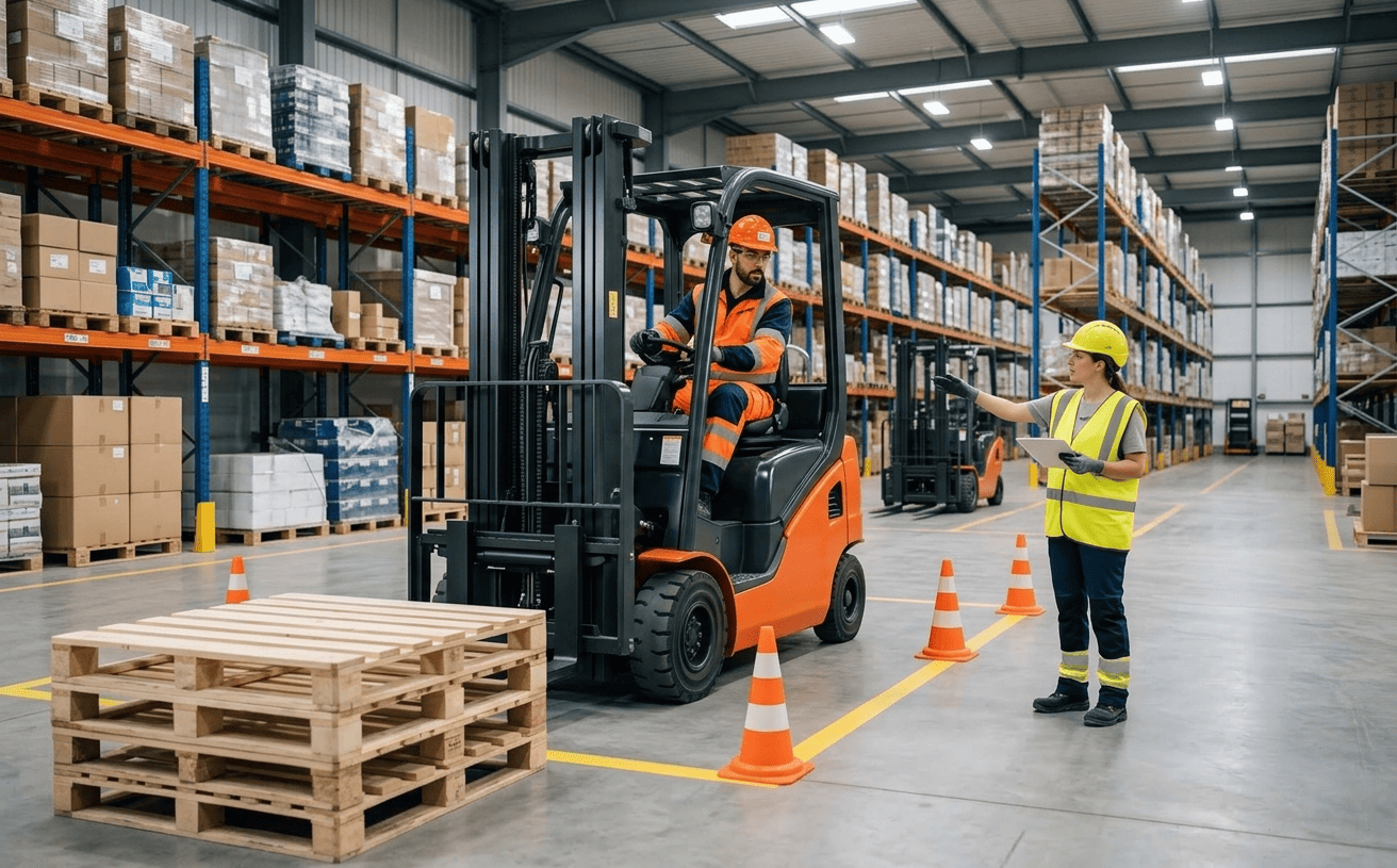 Formation Cariste conducteur de chariots élevateurs
